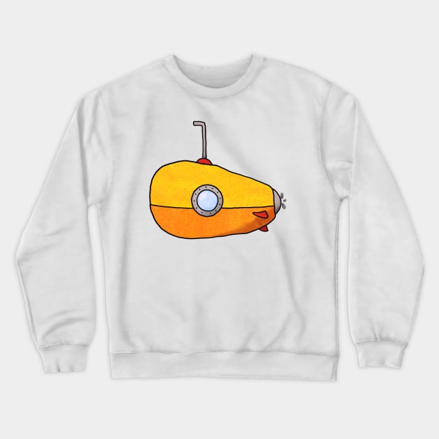 A Yellow Submarine (beatles not included) Crewneck Sweatshirt by Surplusweird